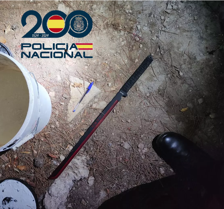 Policia nacional katana 2