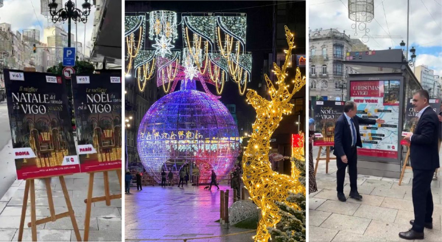 Vigo encendido navidad